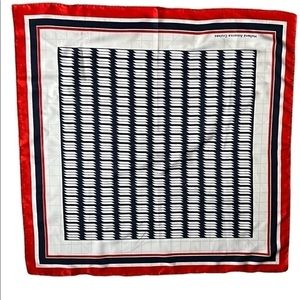 HOLLAND American Cruise Line Scarf . Red White And Blue